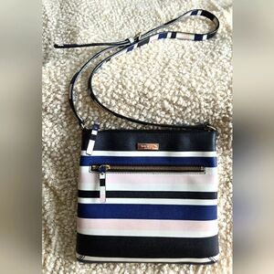 Kate Spade New York Cruise Stripe Laurel Way Rima Crossbody purse